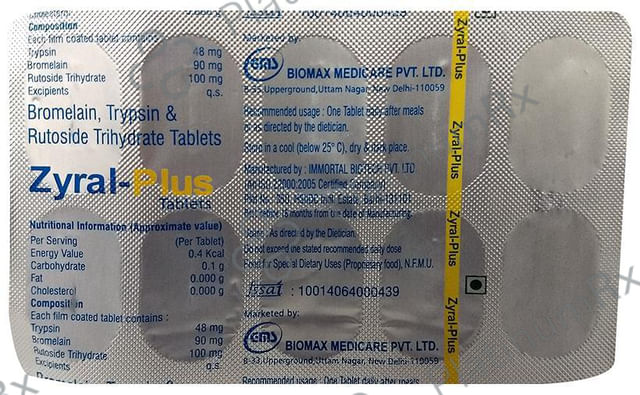 Zyral Plus Tablet 10s