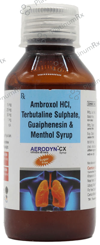 Aerodyn-CX Syrup Sugar Free