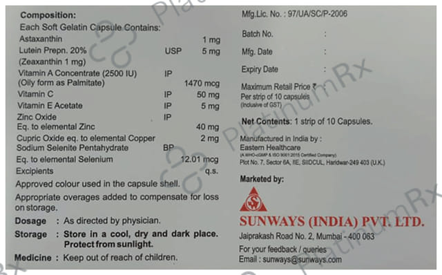Astagold Capsule 10s