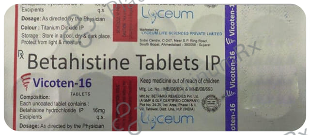 Vicoten 16 Tablet