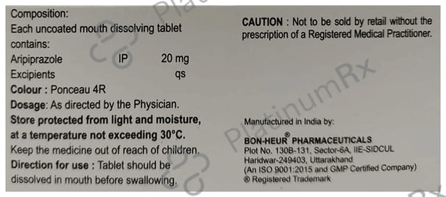 Arpisam 20mg Tablet 10s