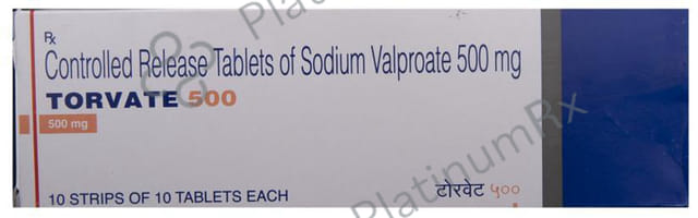 Torvate 500mg Tablet CR 10s