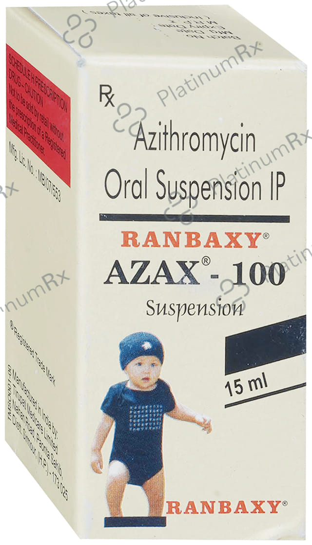 Azax 100mg Liquid 15ml