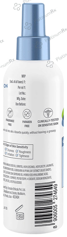 Cetaphil Hydration Body Spray Moisturiser 207ml