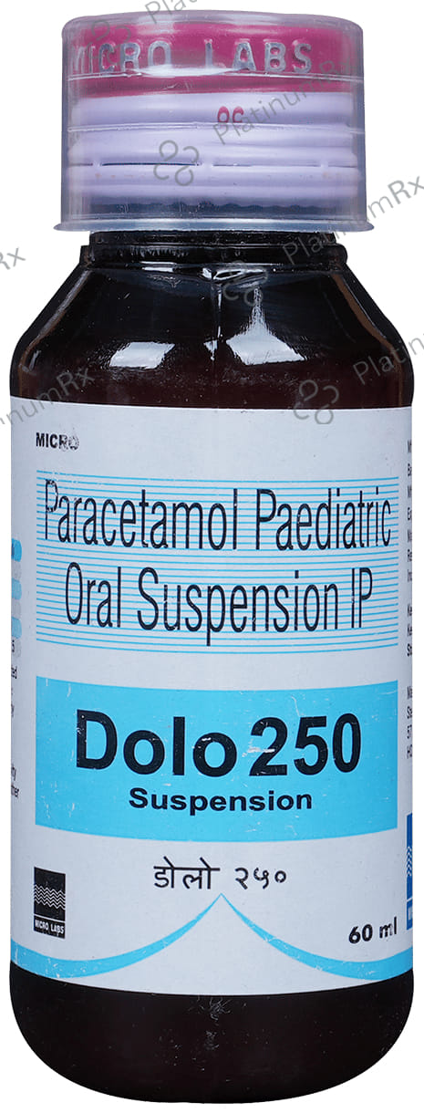 Dolo 250mg Oral Suspension 60ml