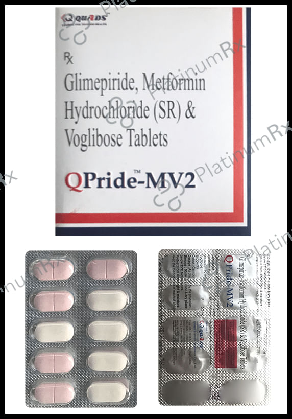 QPride MV2/500/0.2mg Tablet SR 10s