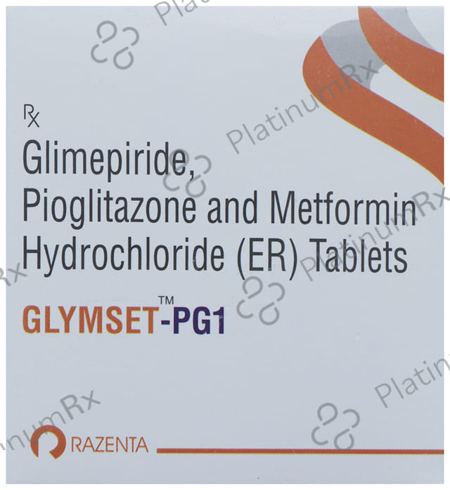 Glymset 1 Tablet ER 10s