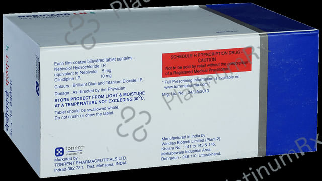Nebicard LN 10/5mg Tablet 10s