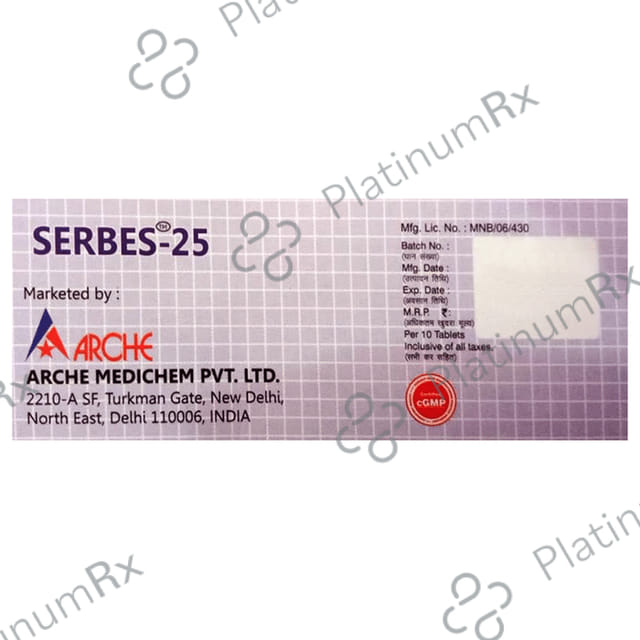 Serbes 25 Tablet