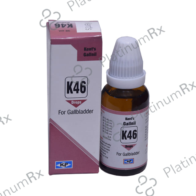 Kent's K46 Gallbladder Oral Drops