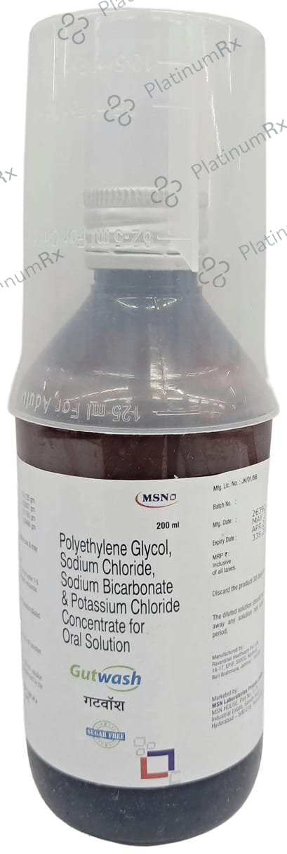 Gutwash Oral Solution Sugar Free