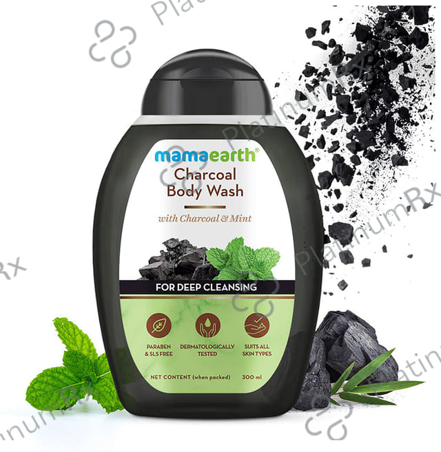 Mamaearth Charcoal Body Wash - Paraben & SLS-Free - For All Skin Types