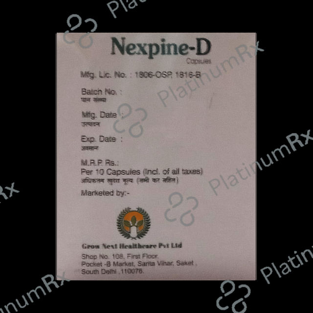 Nexpine-D Capsule SR