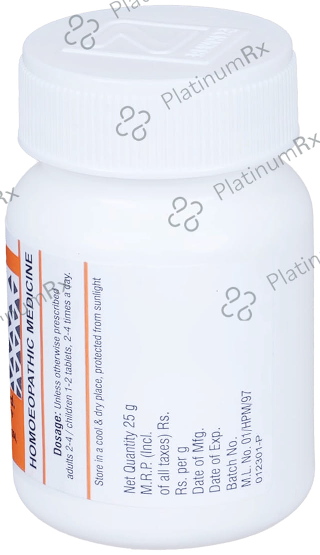 Dr Willmar Schwabe India Natrum Phosphoricum Biochemic Tablet 6X 25 gm
