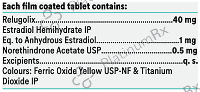 Estrogolix Tablet 28s