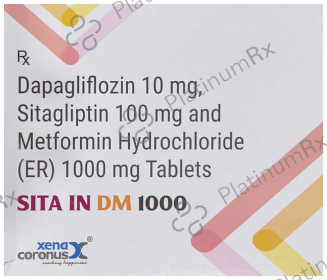 Sita IN DM 1000 Tablet ER 15s