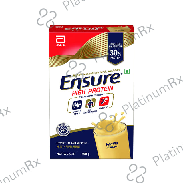 Ensure High Protein Powder Vanilla Flavour 400gm