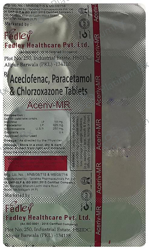 Aceriv MR Tablet 10s