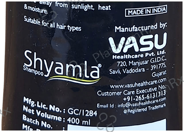 Vasu Shyamla Hair Shampoo 400 ml
