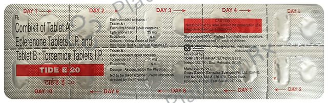 Tide E 20/25mg Tablet Combikit 20s