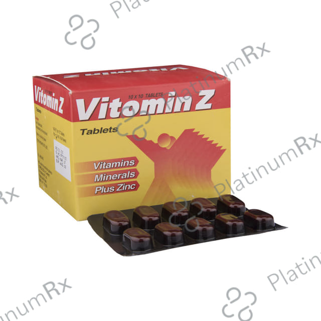 Vitomin Z D3 60000IU Tablet 10s