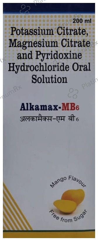 Alkamax MB6 Oral Solution Mango Sugar Free