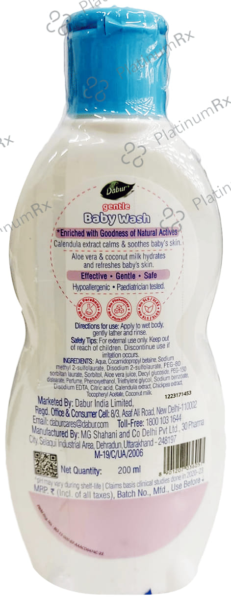 Dabur Baby Wash 200 Body Wash