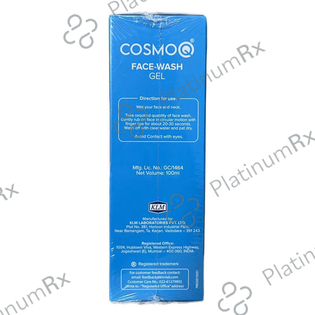 Cosmoq Face Wash Gel 100ml