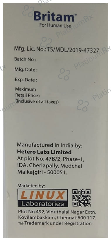 Britam 10mg Oral Solution 100ml