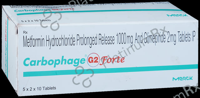 Carbophage G 2/1000mg Forte Tablet PR 10s