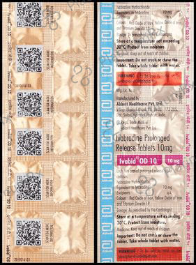 Ivabid OD 10mg Tablet PR 10s