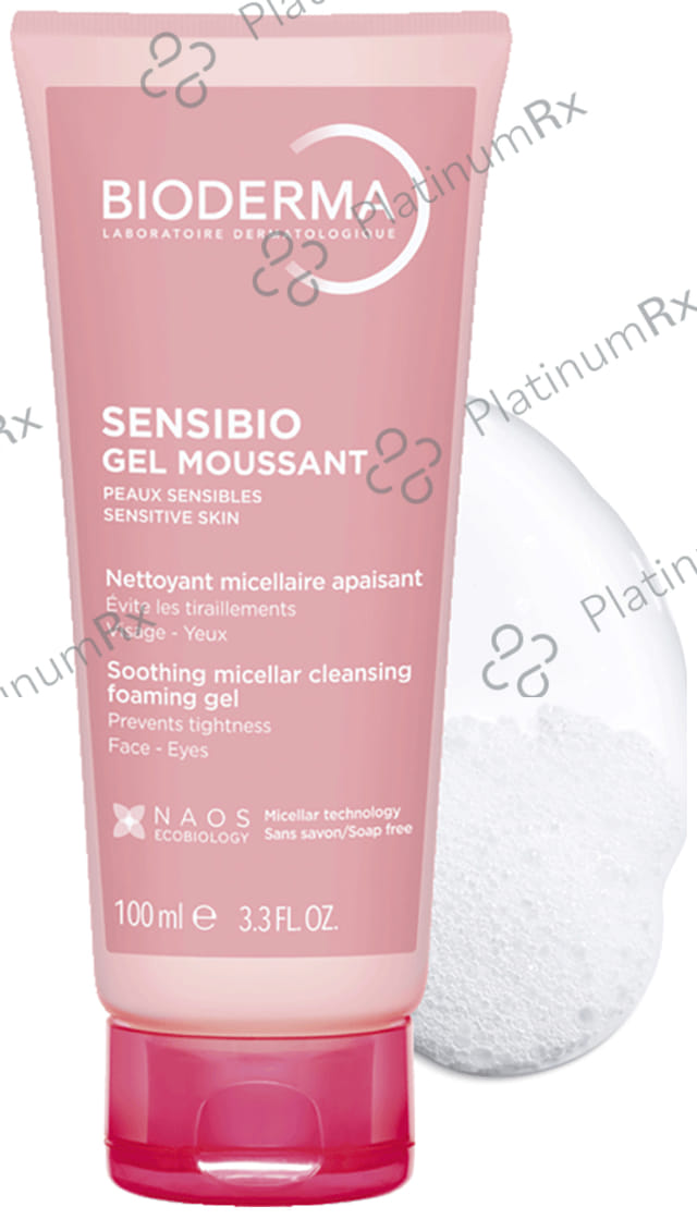 Bioderma Sensibio Gel Moussant Soothing Micellar Cleansing Foaming Gel 100 ml