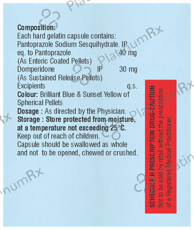 Pantoklip DSR 30/40mg Capsule 10s