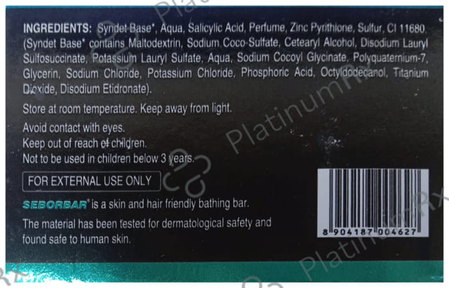 Seborbar Soap 100gm