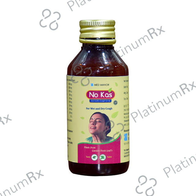 Med Manor No Kas Ayurvedic Cough Syrup