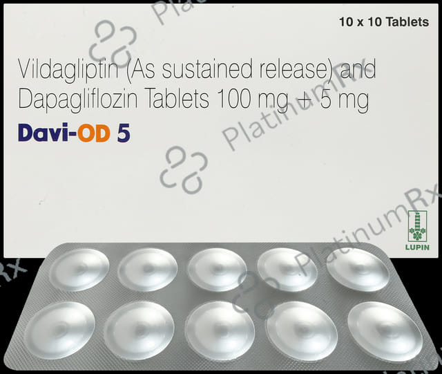 Davi OD 5/100mg Tablet SR 10s
