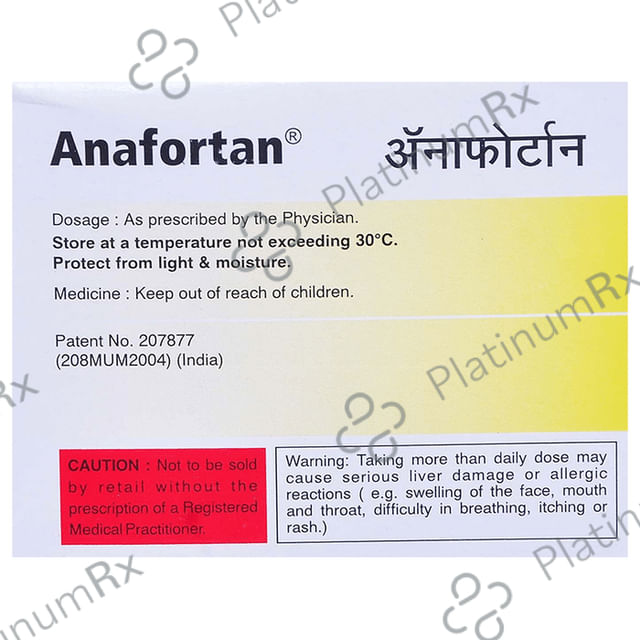 Anafortan 25/300mg Tablet 15s