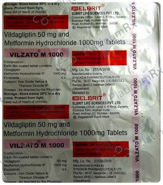 Vilzato M 1000 Tablet 15 Tablet