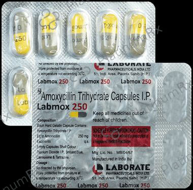 Labmox 250mg Capsule
