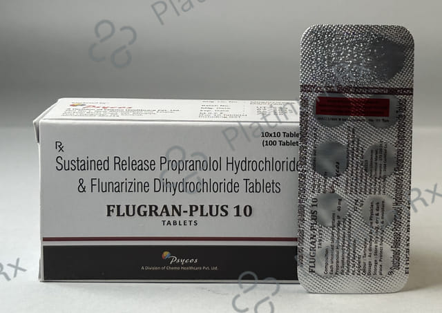 Flugran Plus 40mg/10mg Tablet
