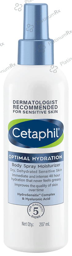 Cetaphil Hydration Body Spray Moisturiser 207ml