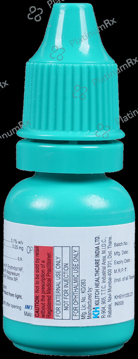 Ecotears HA 0.1% Ophthalmic Solution 10ml