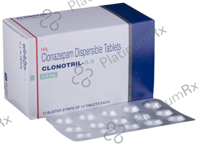 Clonotril 0.5mg Tablet 15s