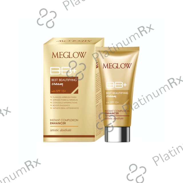 Meglow BB+ Best Beautifying SPF15+ Cream 30gm