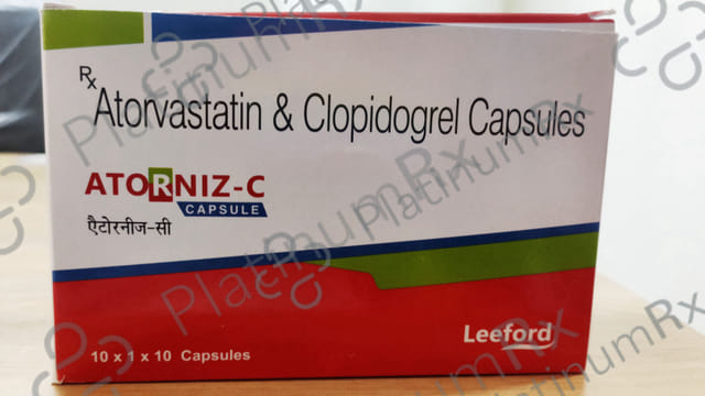Atorniz C 10/75mg Tablet 10s