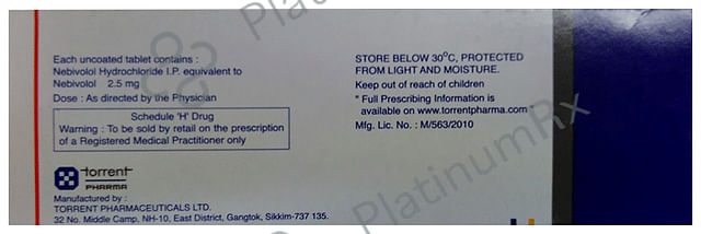 Nebicard 2.5mg Tablet 15s