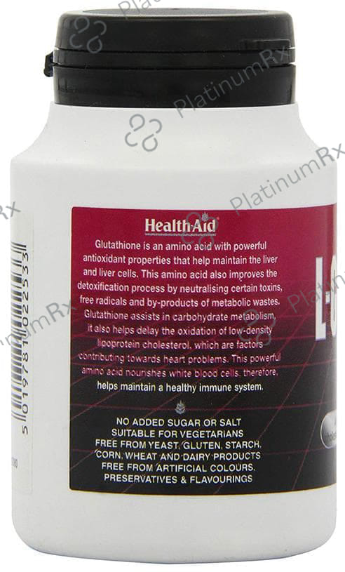 Healthaid L-Glutathione 250mg Tablet