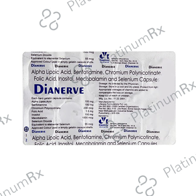 Dianerve Capsule 10s