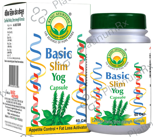 Basic Ayurveda Basic Slim Yog Capsule 60s