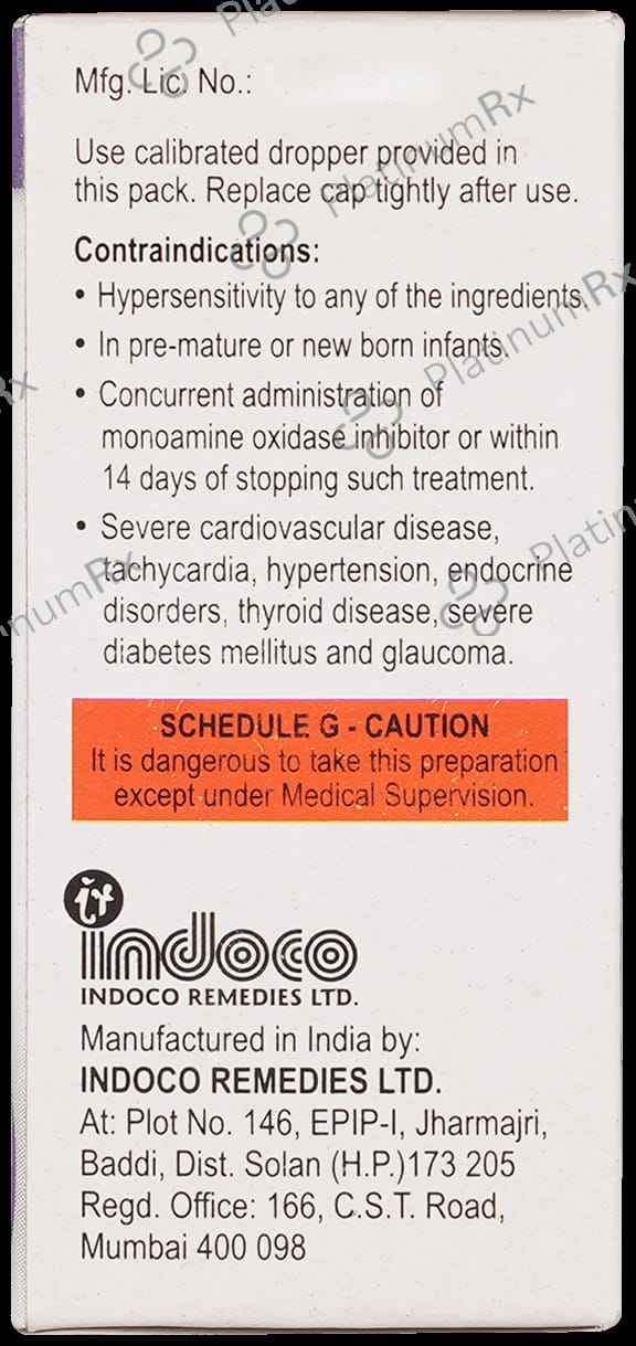 Febrex Plus AF2/5mg Oral Drops 15ml